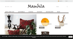 Desktop Screenshot of mambila.com